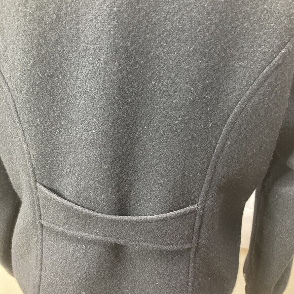 Womens Tirol Austria Jacket Trachten Loden Walk  100% Wool Black‎ Linded Size L - Picture 9 of 11